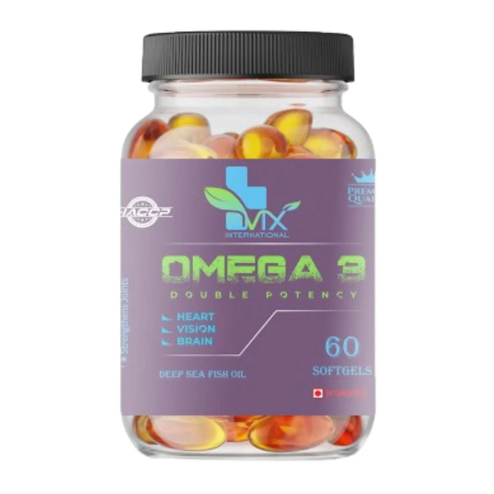 Vix Pharma Omega 3 Fish Oil Capsules( 60 Cap) Vedians