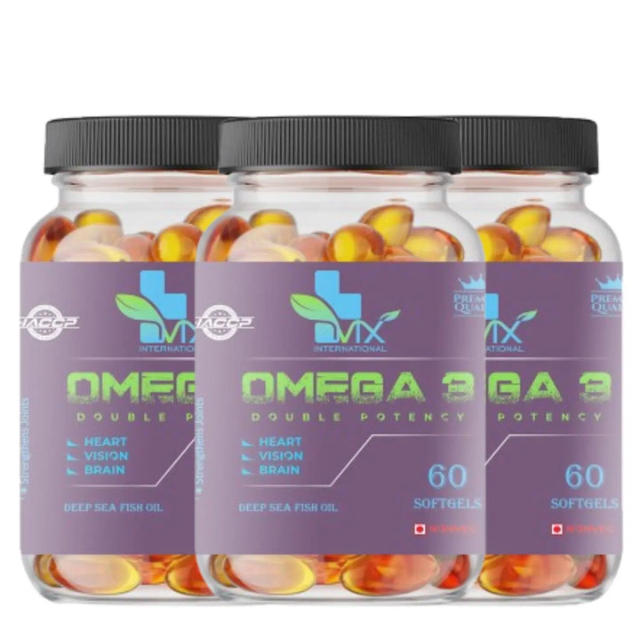 Vix Pharma Omega 3 Fish Oil Capsules( 60 Cap) Vedians